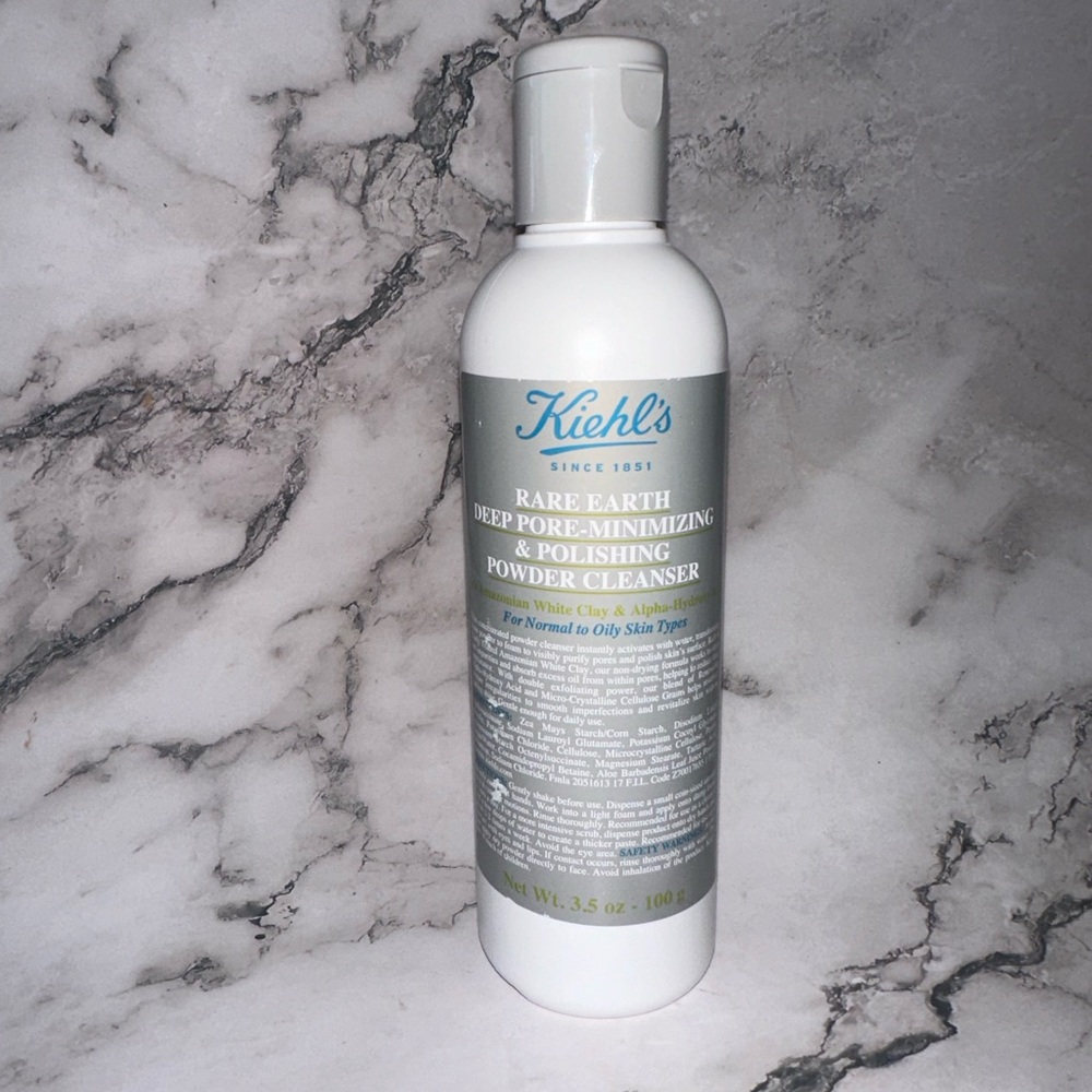 Kiehl’s Rare Earth Pore Minimizing and Polishing Powder Cleanser 3.5oz